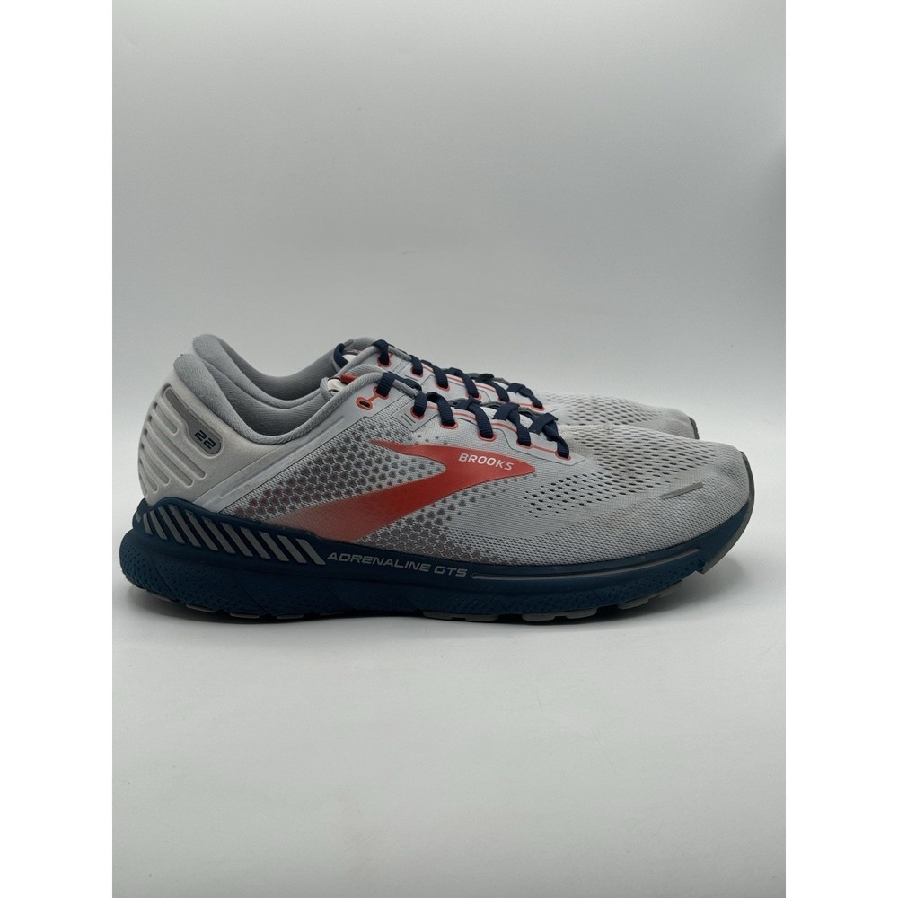 Brooks Adrenaline Running Shoes Mens Sz 13 GTS 22 Gray 1103661D004